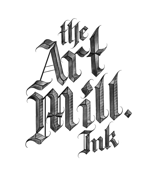 Logo The Art Mill. ink
